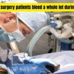 Why don't surgery patients bleed a whole lot during surgery